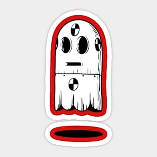 psychologist ghost Sticker